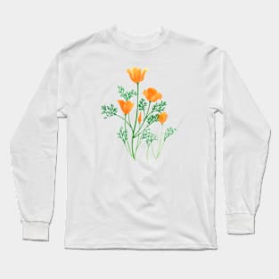 March 24th birthday flower Long Sleeve T-Shirt